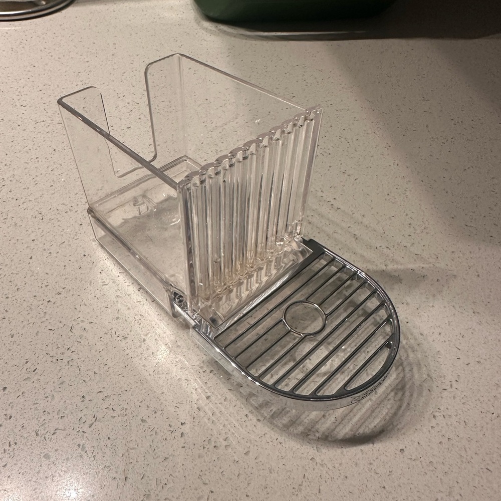 Nespresso Capsule holder, water tray & metal drip tray for citiz machines